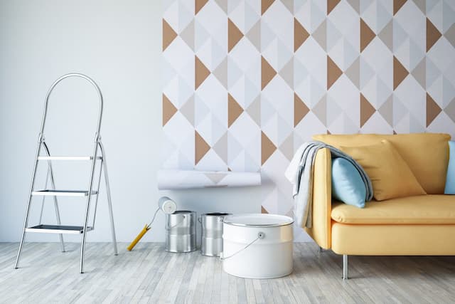 Tips Jitu Memilih Wallpaper Ruang Tamu