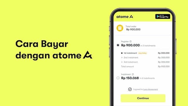 4 langkah mudah cara bayar tagihan Atome